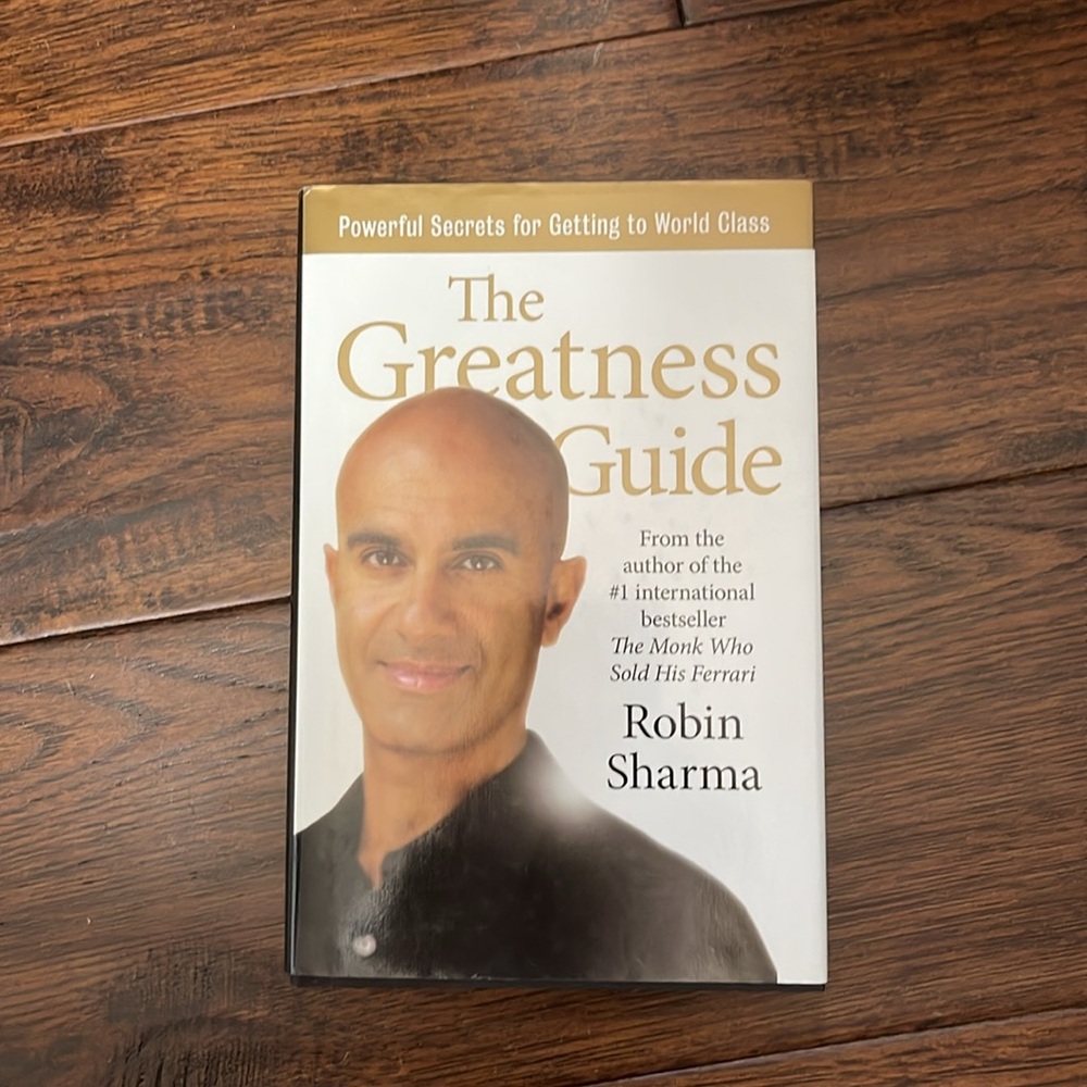 INDIGO Book: The Greatness Guide  by Robin Sharma